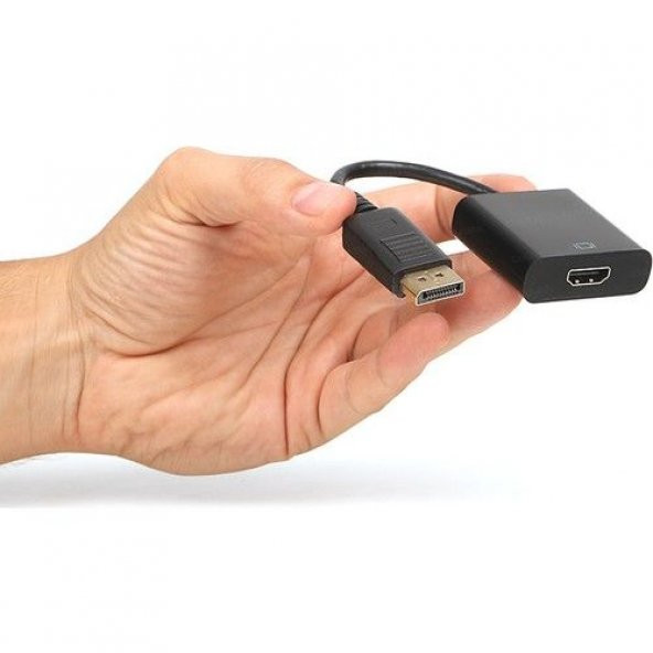 DARK DKHD-ADPXHDMI DISPLAYPORT=>HDMI ÇEVİRİCİ (DISPLAYPORT Erkek 20Pin => HDMI Dişi 19Pin) - 4