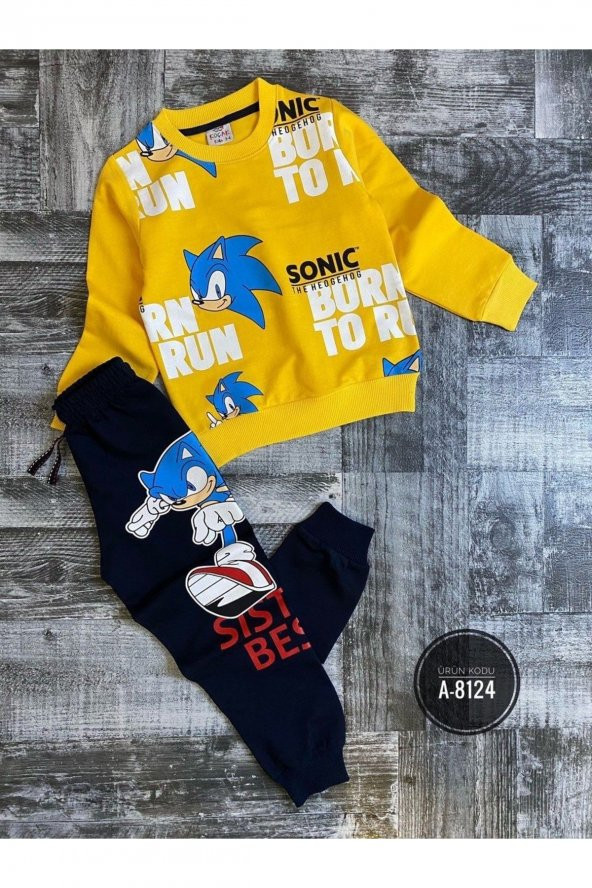 Sonic Erkek Çocuk Eşofman