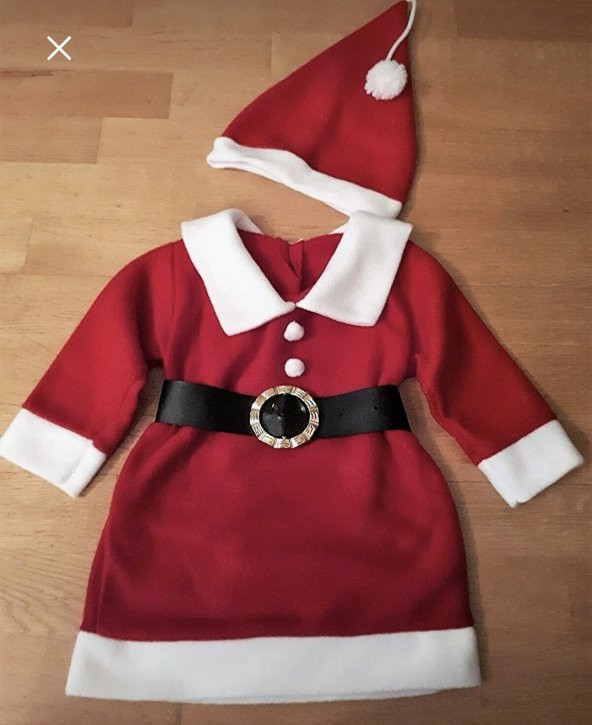Noel anne Noel baba elbisesi yılbaşı