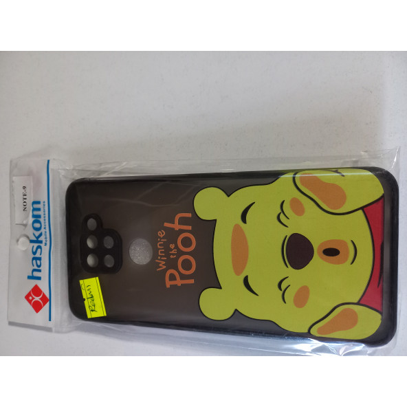 ASLANTİC REDMİ NOTE 9 DESENLİ KILIF - 1