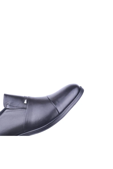 Fosco 2908 Erkek Hakiki Deri Bağcıksız Klasik Ayakkabı - Resim 5