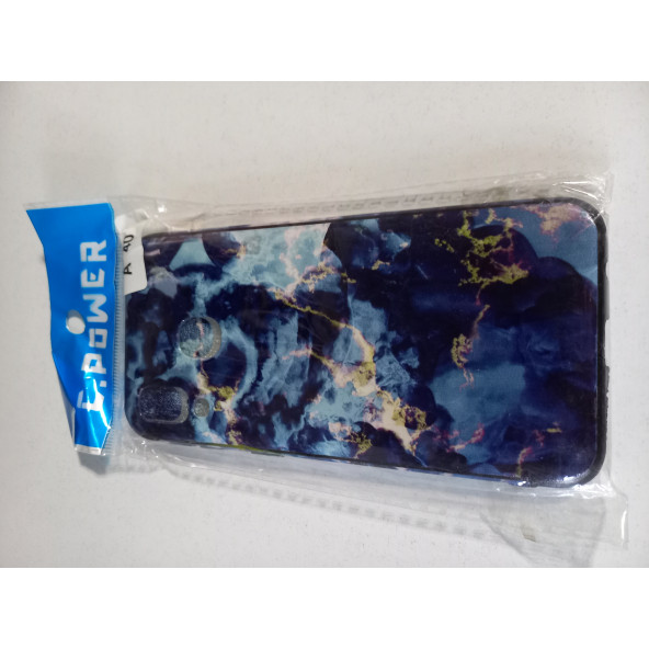 ASLANTİC SAMSUNG A40 DESENLİ SLİKON KILIF - 2