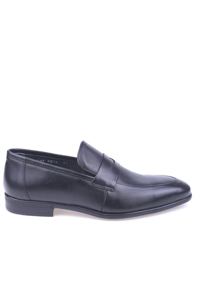 Fosco 9074-1 Erkek Hakiki Deri Termo Taban Klasik Ayakkabı - Resim 2