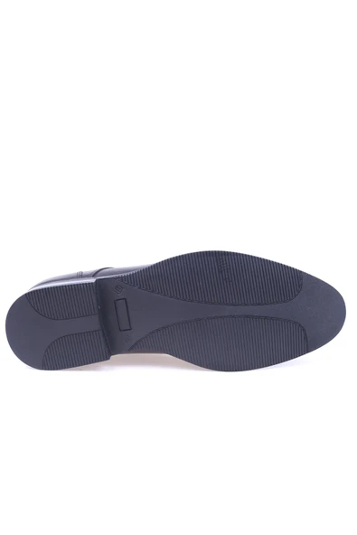 Fosco 7066-1 Erkek Hakiki Deri Klasik Kauçuk Ayakkabı - Resim 7