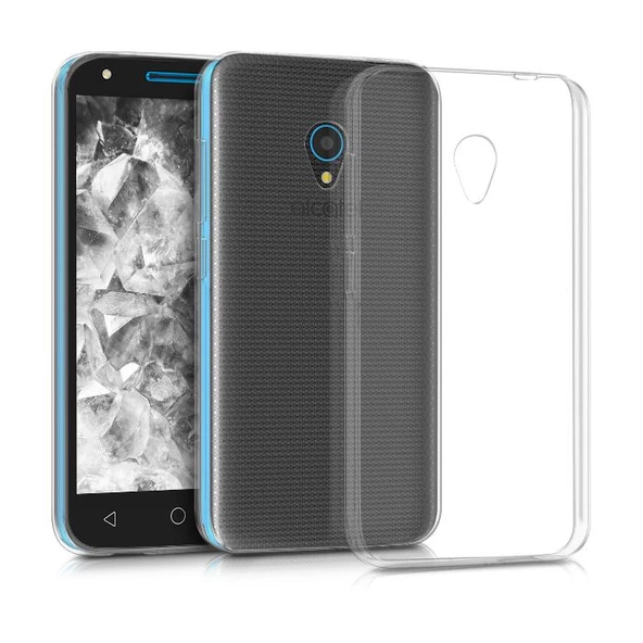 Smcase Alcatel U5 ince Silikon Kılıf