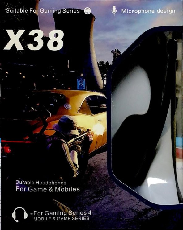 FİLONLİNE X38 MİKROFONLU KABLOLU KULAKÜSTÜ OYUNCU KULAKLIĞI - 4
