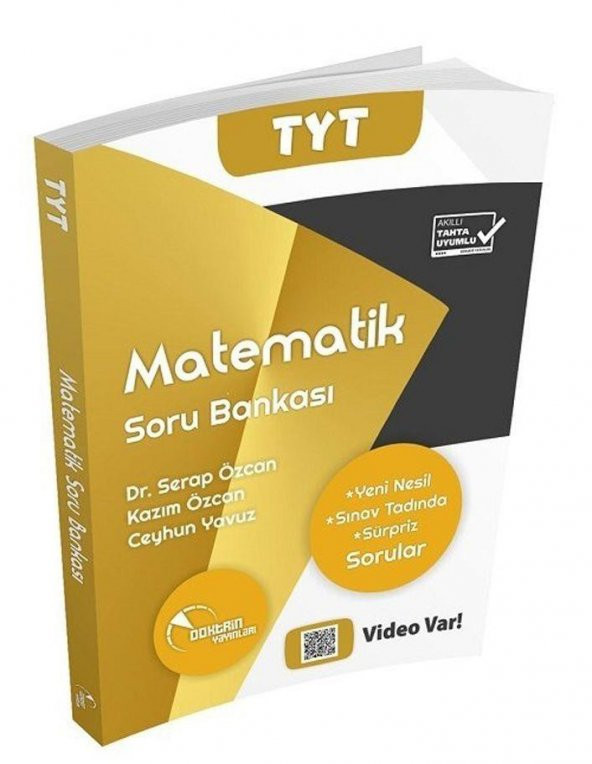 TYT Matematik Video Çözümlü Soru Bankası Doktrin Yayınları
