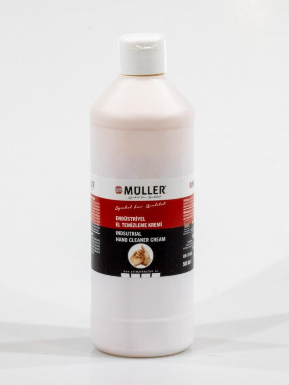 Müller ENDÜSTRİYEL EL TEMİZLEME KREMİ (ÜSTÜN ALMAN KALİTESİ) Orjinal Ürün 0.5 KG