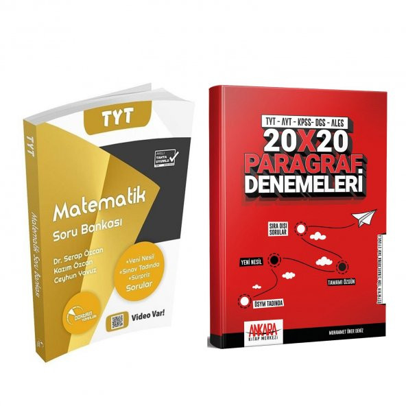 Doktrin TYT Matematik ve AKM Paragraf Deneme Seti 2 Kitap