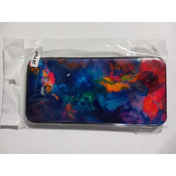 ASLANTİC SAMSUNG J4 PLUS DESENLİ KILIF. ürün görseli 1