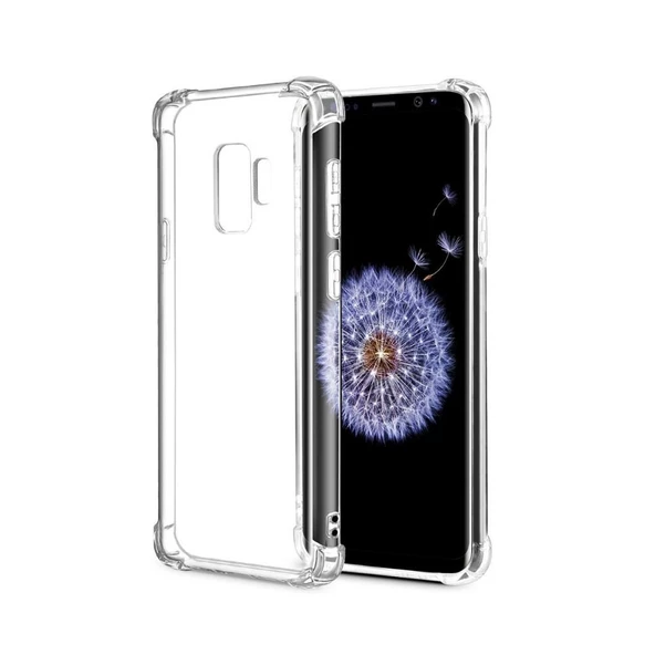 Smcase Samsung Galaxy S9 Plus Kılıf Darbe Korumalı Silikonlu