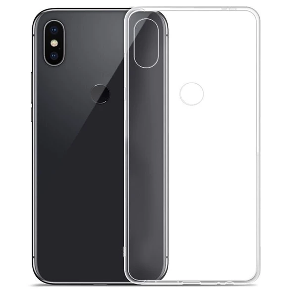 Smcase Xiaomi Mi 8 Silikon Kılıf  Nano Ekran Koruyucu