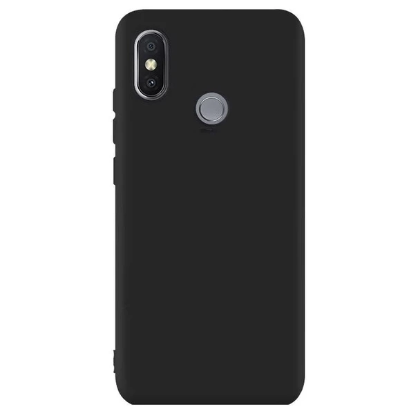 Smcase Xiaomi Mi 8 Lüks Silikon Kılıf  Nano Ekran Koruyucu