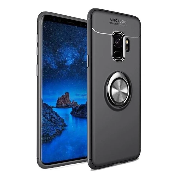 Smcase Samsung Galaxy J6 Ravel Yüzüklü Silikon Kılıf