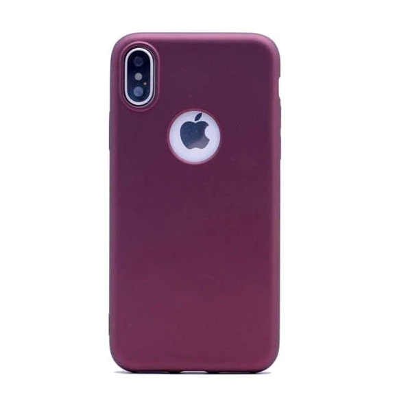 Smcase iPhone XS Max Kılıf (Plus) Lüks Mat Silikon - 4