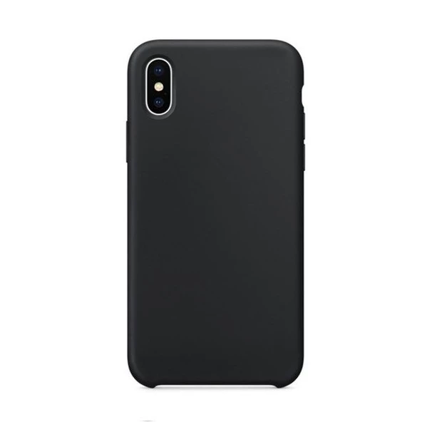 Smcase iPhone XS Max Kılıf (Plus) Soft Touch Silikon   Nano Ekran Koruyucu