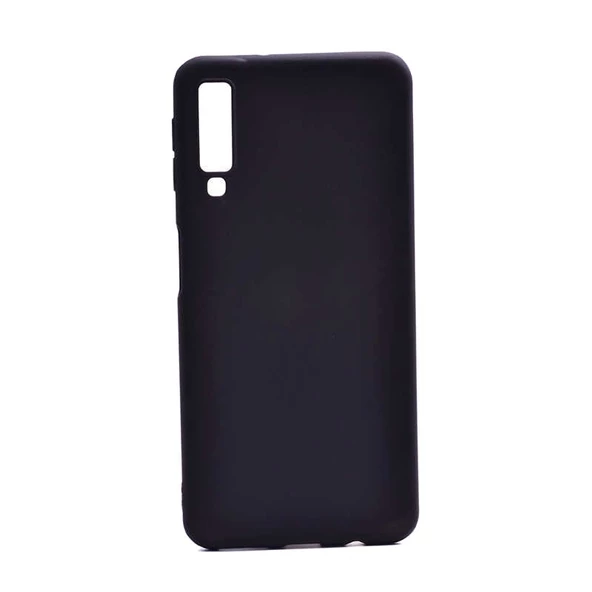 Smcase Samsung Galaxy A7 2018 Lüks Silikonlu Kılıf  Nano Ekran Koruyucu