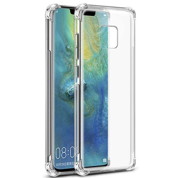 Smcase Huawei Mate 20 Pro Darbe Korumalı Silikon Kılıf