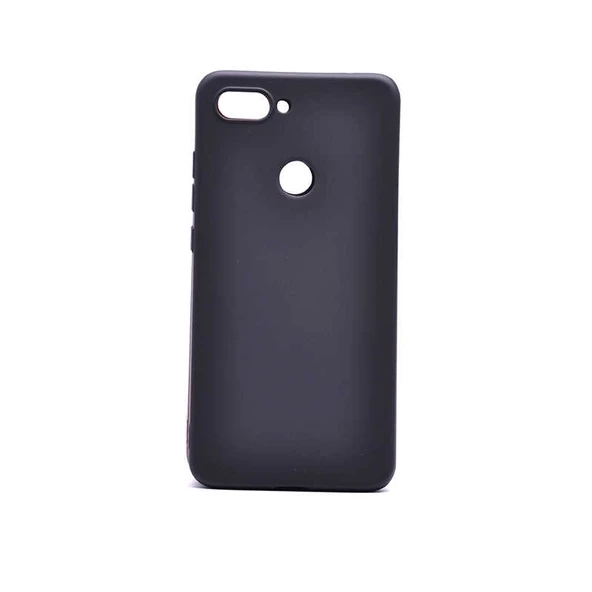Smcase Xiaomi Mi 8 Lite Kılıf Lüks Silikon Nano Ekran Koruyucu