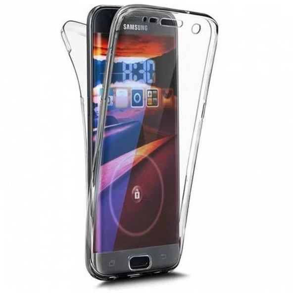 Smcase Samsung Galaxy J4 Plus 360 Ön Arka Silikon Kılıf