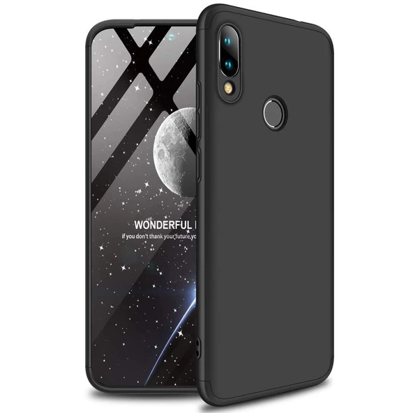 Smcase Xiaomi Redmi Note 7 360 Ays zore Sert Kapak Kılıf