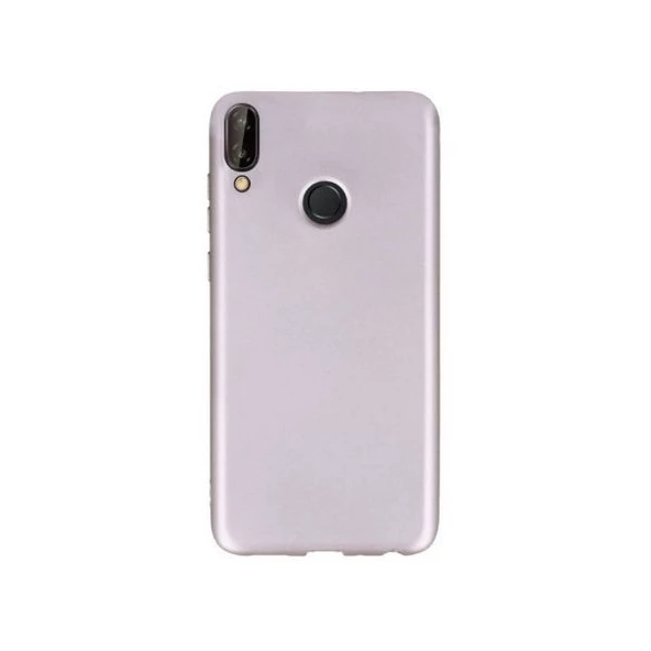 Smcase Samsung Galaxy A20 Kılıf Lüks Silikon   Tam Kapatan Cam