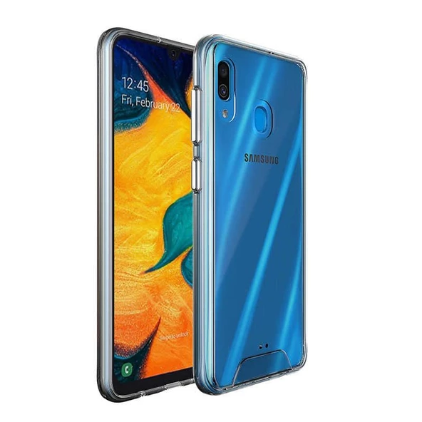 Smcase Samsung Galaxy A30 Kılıf Gard Darbe Korumalı Silikon