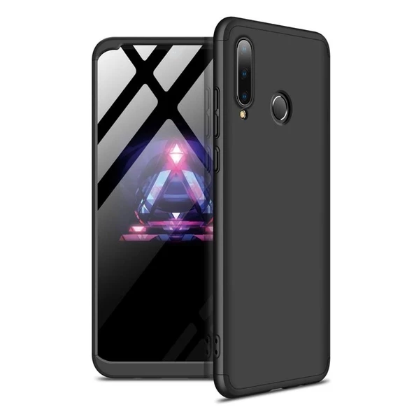 Smcase Huawei P30 Lite 360 Ays zore Sert Rubber Kapak Kılıf