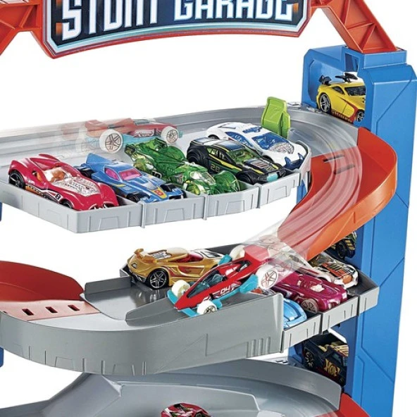 Hot Wheels Maceraya Başlangıç Garajı 4 Katlı GNL70 - 5