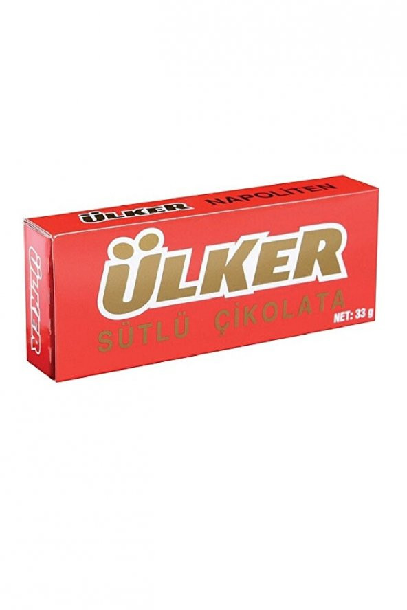 Napoliten Sütlü Çikolata 33 gr 20adet
