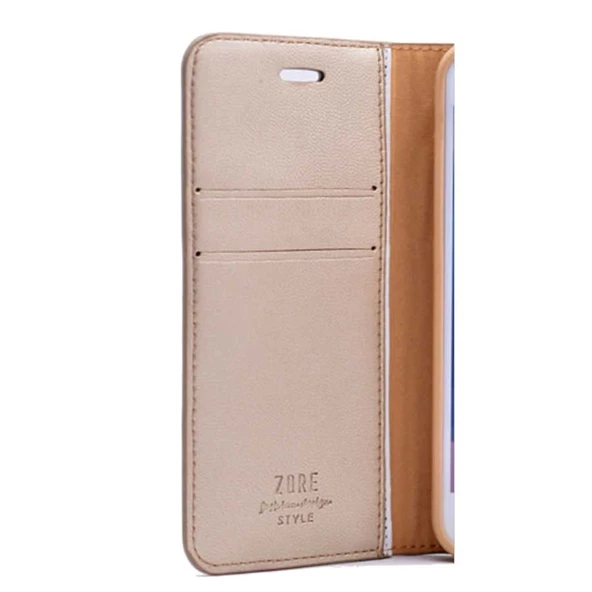 Smcase Samsung Galaxy A20 Kılıf Kartlıklı Standlı cüzdan Kılıf  Nano Ekran Koruyucu - Resim 3