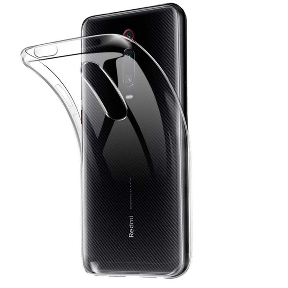 Smcase Xiaomi Mi9T Kılıf Lüks Silikon  Tam Kapatan Cam