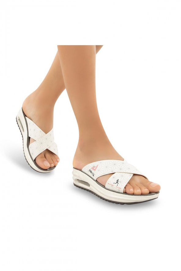 MUYA Orthopedix Axis Anatomik Islak Zemin Air Max Tabanlı Kadın Terlik 31013 - 7