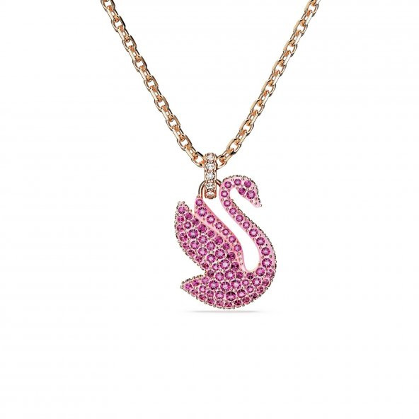 5647552 Swarovski Kolye iconic Swan:Pend Xs Ros/Ros