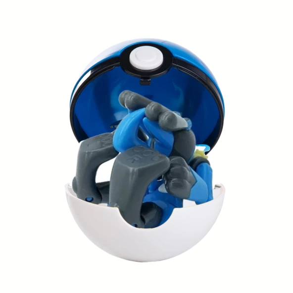 Pokemon Orijinal Lisanslı Elf Topu Lucario - Kutusuz - 3