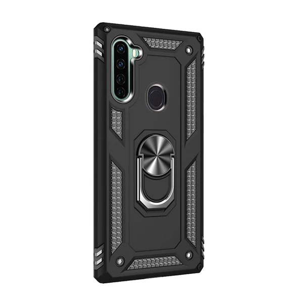 Smcase Xiaomi Redmi Note 8 Vega Yüzüklü Tank Kapak Kılıf