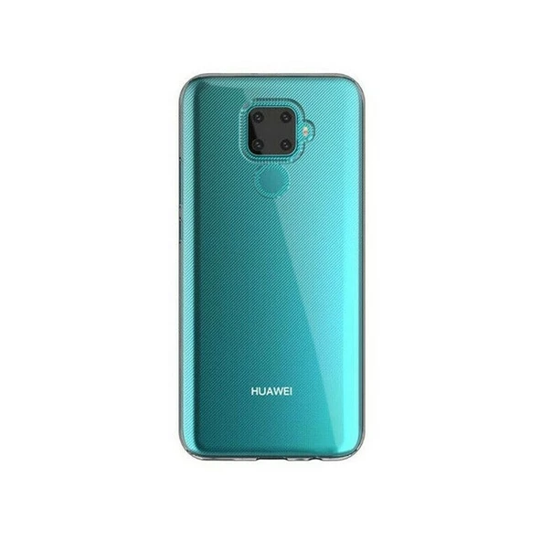 Smcase Huawei Mate 30 Lite Kılıf Lüks Korumalı Silikon  Nano Ekran Koruyucu