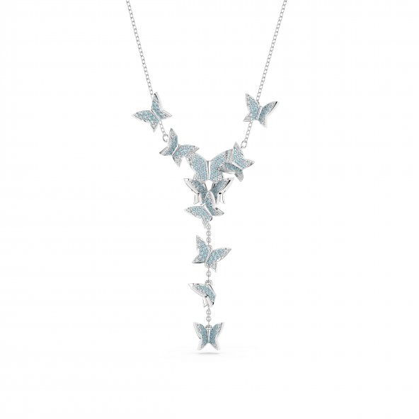5662179 Swarovski Kolye Mp Lilia:Necklace Blu/Rhs - 1