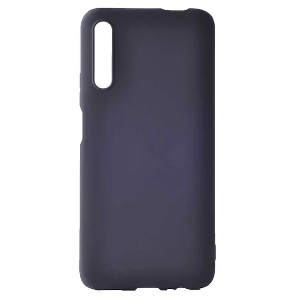 Smcase Huawei P Smart Pro Kılıf Lüks Mat Silikon  Nano Ekran Koruyucu