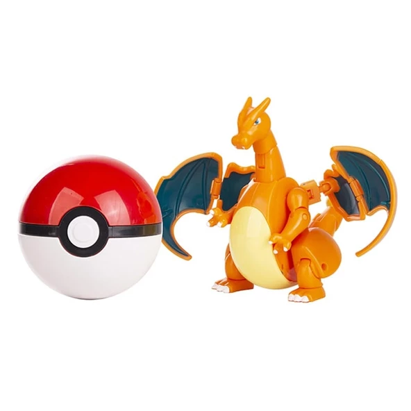 Pokemon Orijinal Lisanslı Elf Topu Charizard - Kutusuz