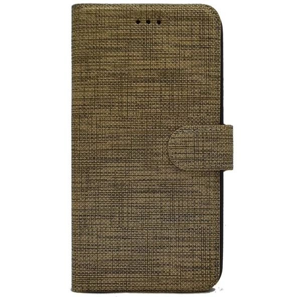 Smcase Oppo AX7 Kılıf Kumaş Spor Standlı Cüzdan