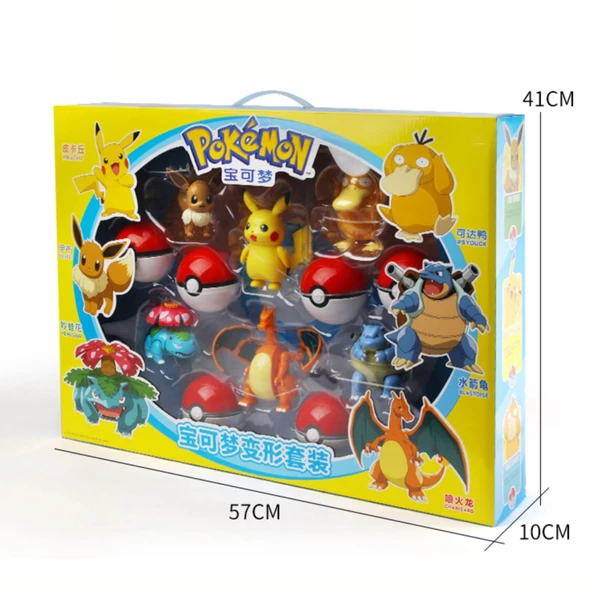 Pokemon Orijinal Lisanslı Elf Topu 6'lı Özel Set - 2 - 2