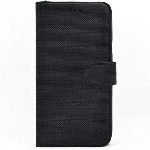 Smcase Samsung Galaxy S10 Kılıf Kumaş Spor Standlı Cüzdan
