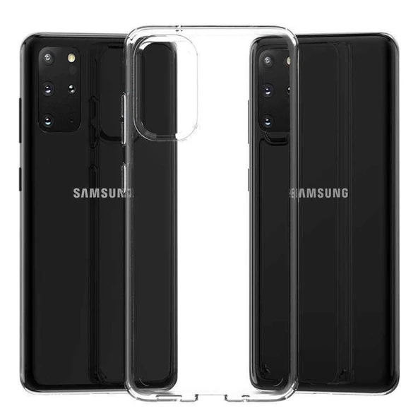 Smcase Samsung Galaxy S20 Plus Kılıf Coss Sert Hibrit Silikon  Tam Kapatan Ekran Koruyucu  Kamera Nano Ekran Koruyucu - Resim 3