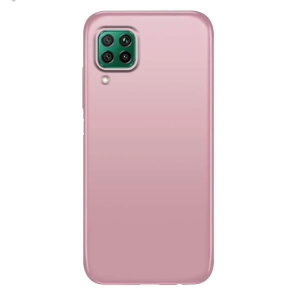 Smcase Huawei P40 Lite Kılıf Lüks Mat Silikon - 3