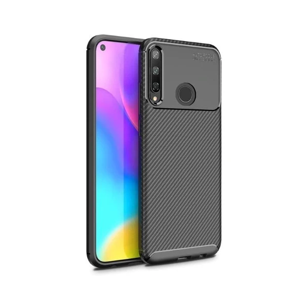 Smcase Huawei P40 Lite E Kılıf Negro Dizayn Silikon