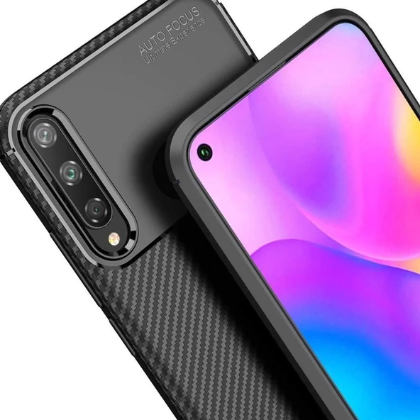 Smcase Huawei P40 Lite E Kılıf Negro Dizayn Silikon - 8