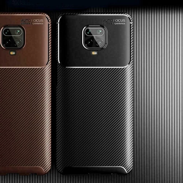 Smcase Xiaomi Redmi Note 9 Pro Kılıf Negro Dizayn Silikon  Tam Kapatan Ekran Koruyucu - 8