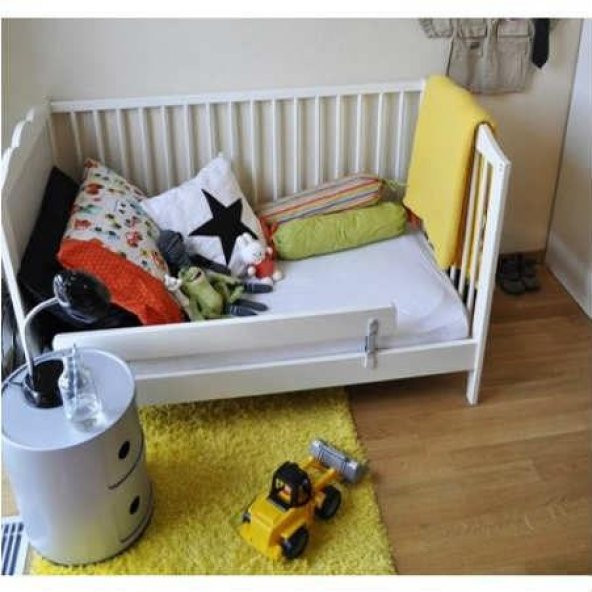 IKEA Vikare YATAK KARYOLA BARİYER 7.5x90 Cm PARMAKLIK ÇOCUK BEBEK - 3