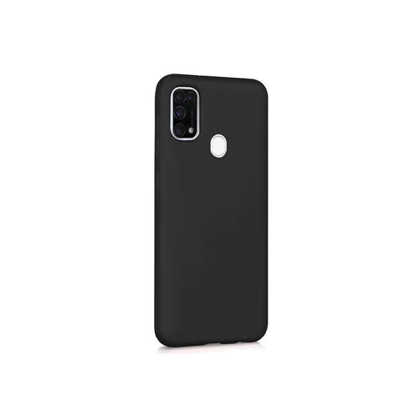 Smcase Samsung Galaxy M31 Kılıf Lüks Mat Silikon  Nano Ekran Koruyucu